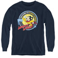 Mighty Mouse Planet Cheese Youth Long Sleeve T-Shirt