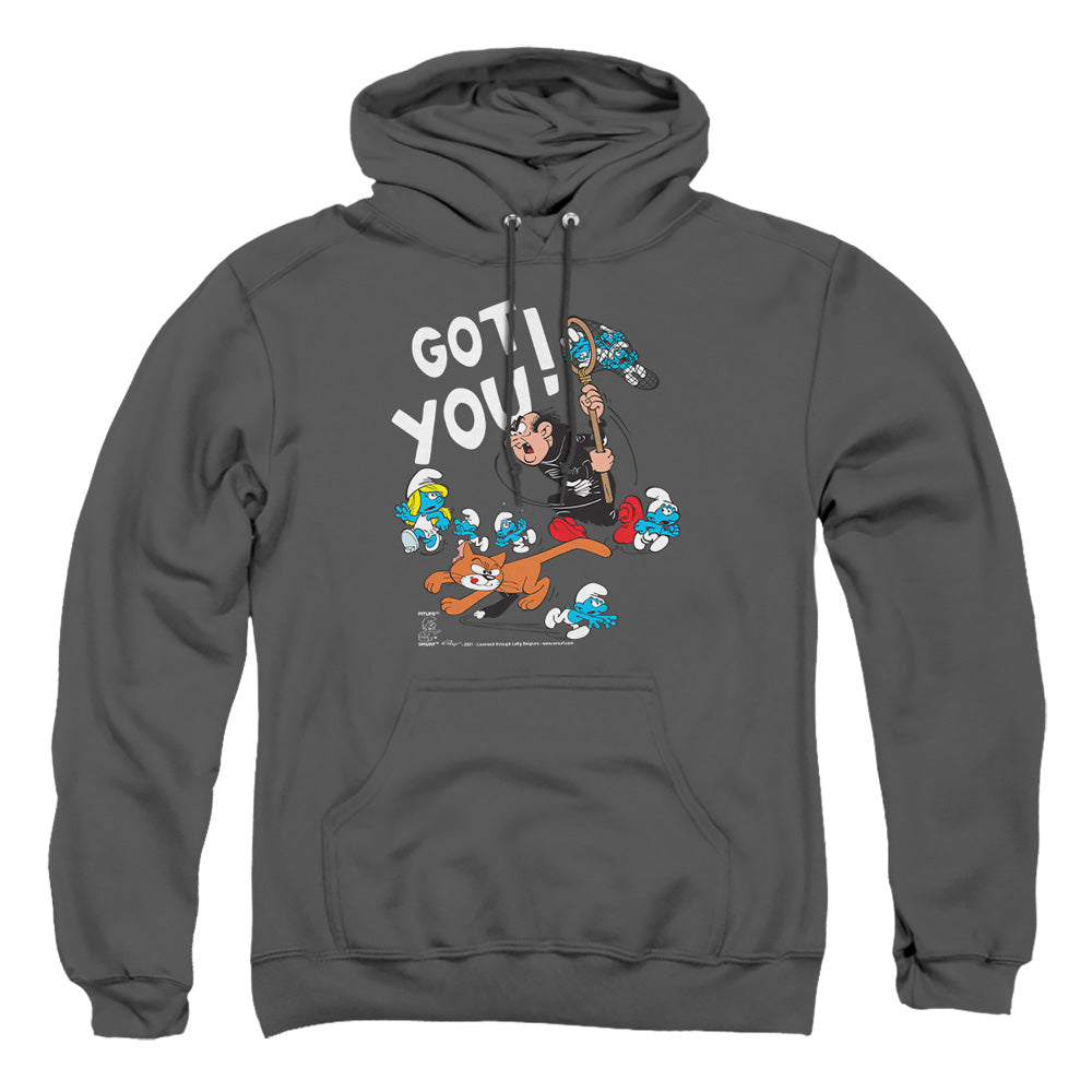 The Smurfs Gargamel and Azrael Pullover Hoodie