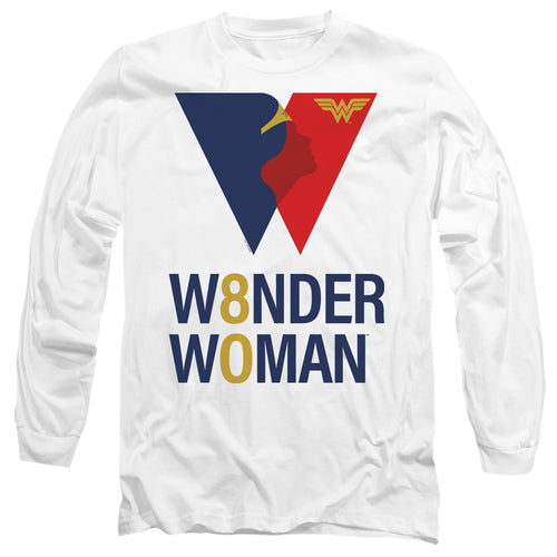 Wonder Woman WW 80th Logo Long Sleeve T-Shirt