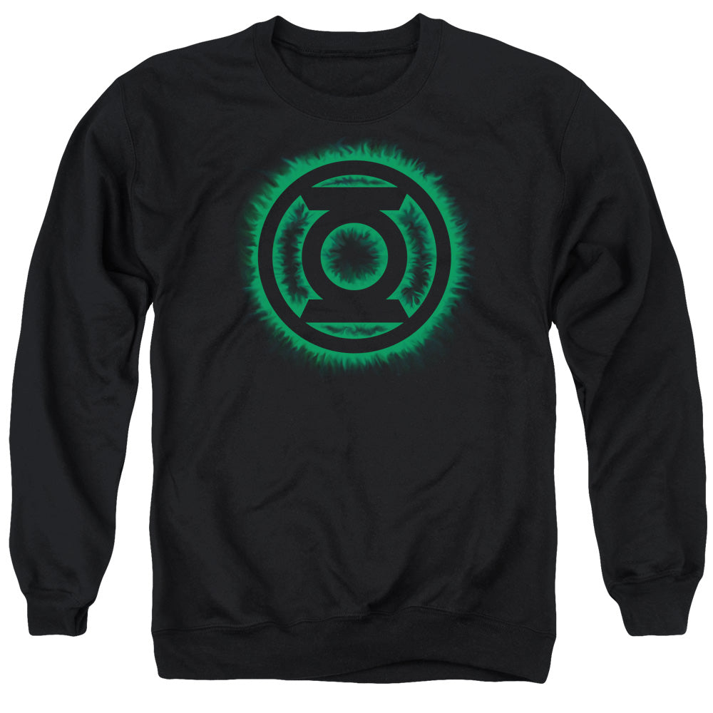 Green Lantern Green Flame Logo Crewneck Sweatshirt