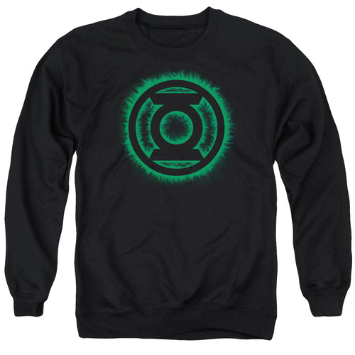 Green Lantern Green Flame Logo Crewneck Sweatshirt