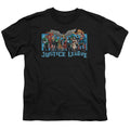 Justice League League Lineup Youth/Toddler T-Shirt
