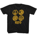 KISS Sketchy Faces Youth/Toddler T-Shirt