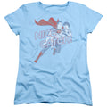 Superman Nice Catch Womens T-Shirt