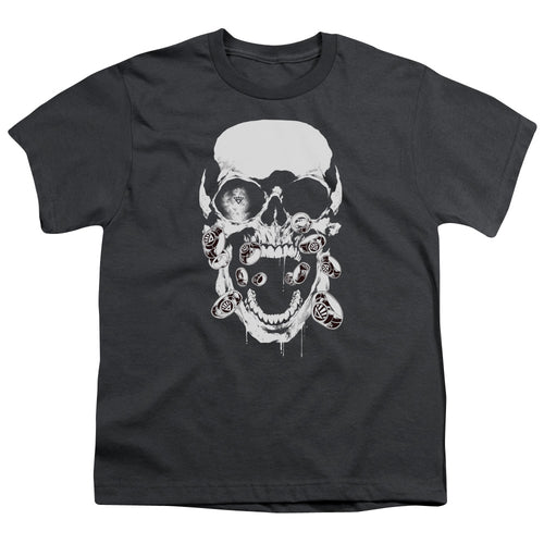Green Lantern Black Lantern Skull Youth/Toddler T-Shirt