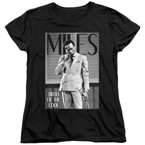 Miles Davis Birth of the Cool Womens T-Shirt