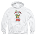 Teenage Mutant Ninja Turtles Green Greetings Christmas Scene Pullover Hoodie