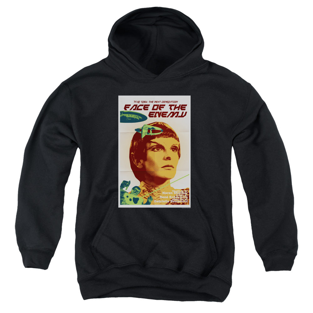 Star Trek Face of the Enemy Black Youth Hoodie