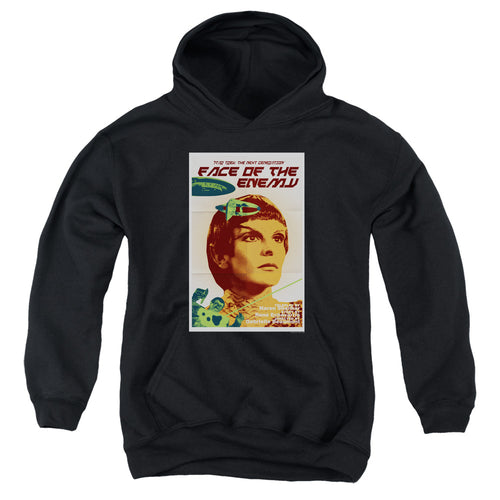 Star Trek Face of the Enemy Black Youth Hoodie