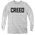 Creed Cracked Logo Youth Long Sleeve T-Shirt