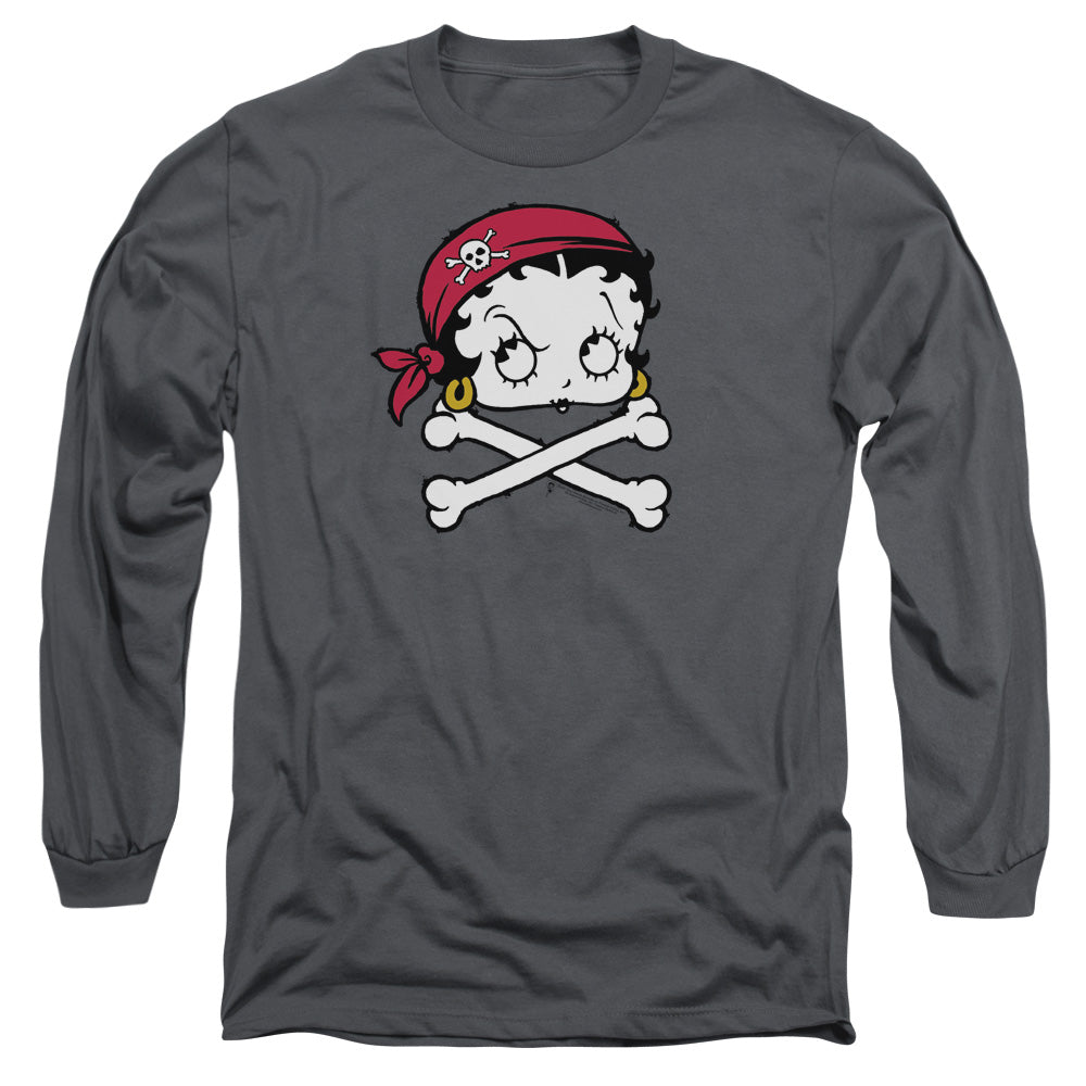 Betty Boop Pirate Long Sleeve T-Shirt