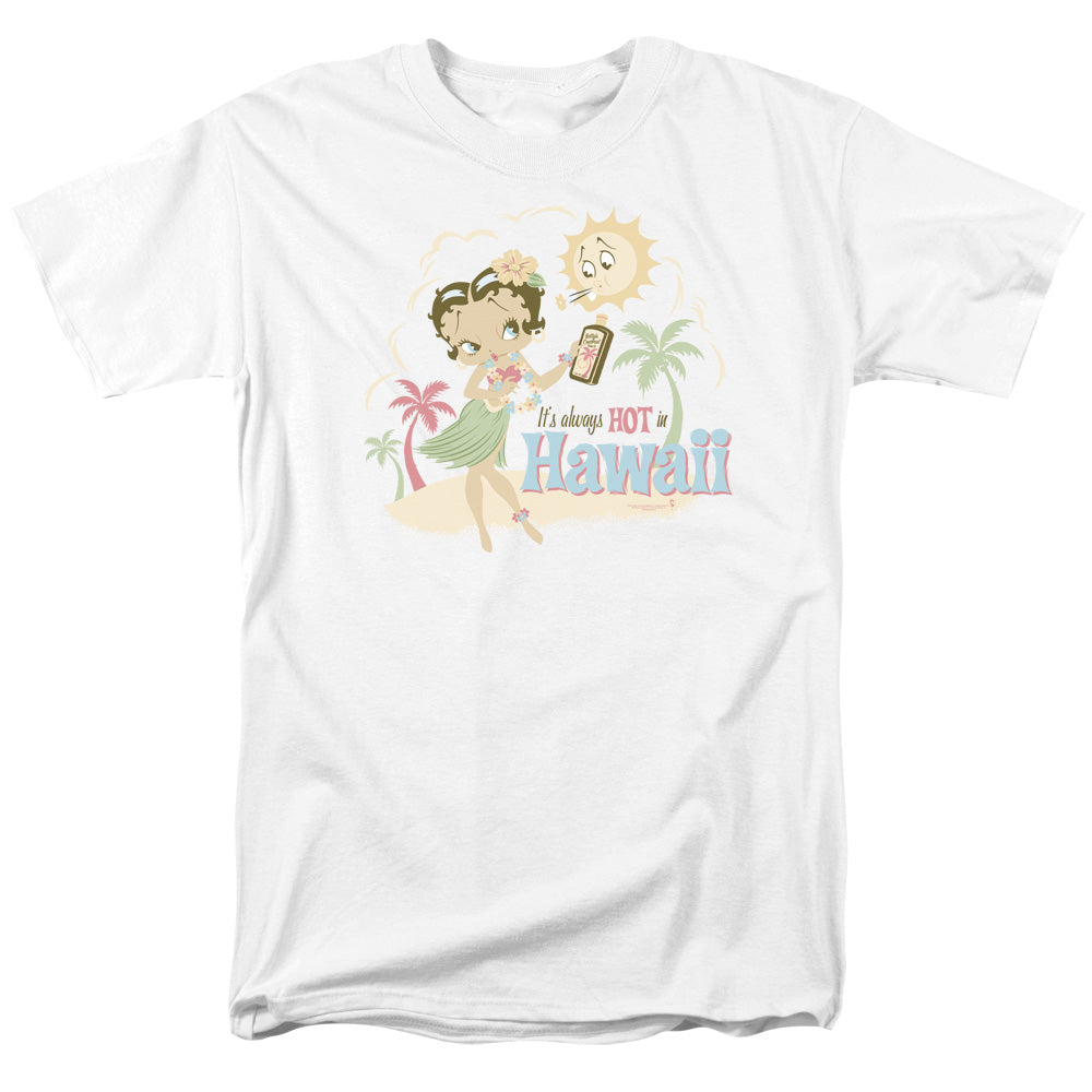 Betty Boop Hot in Hawaii T-Shirt