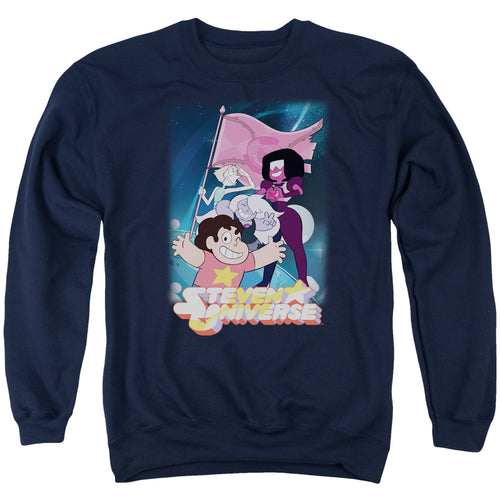 Steven Universe Crystal Gem Flag Crewneck Sweatshirt