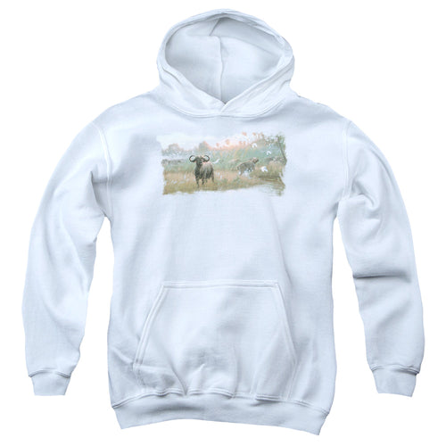 Wild Wings Cape Buffalo Youth Hoodie