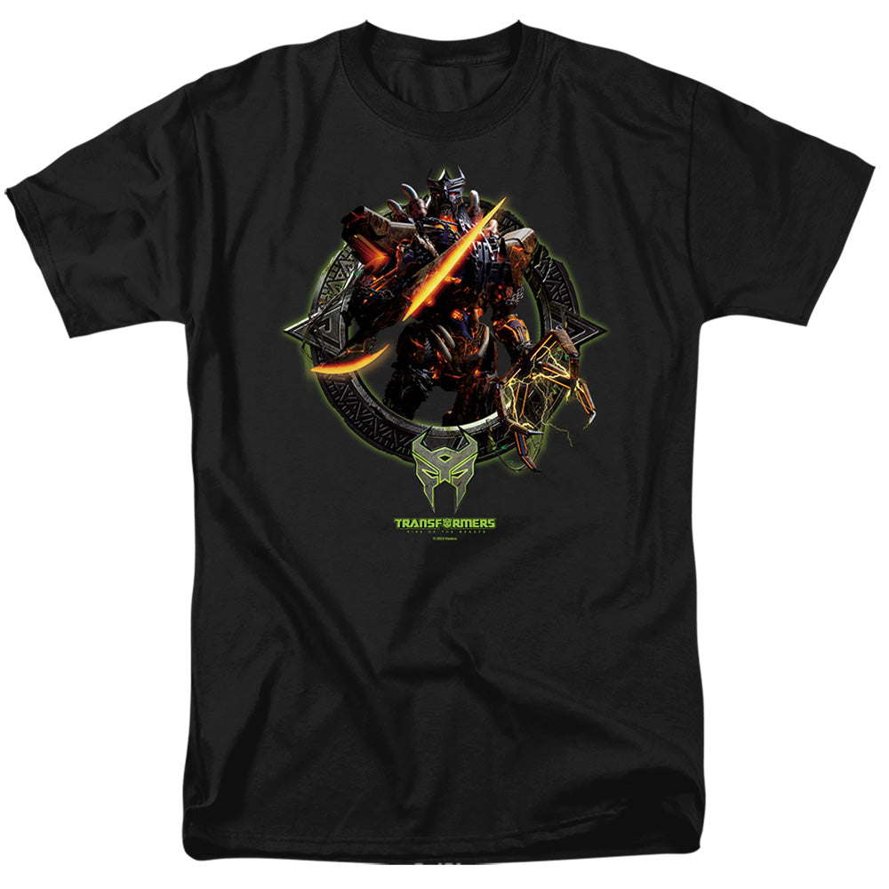 Transformers Scourge Circle Frame T-Shirt