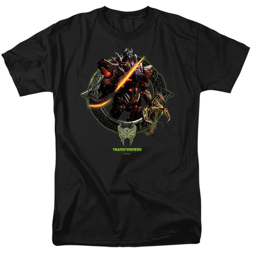 Transformers Scourge Circle Frame T-Shirt