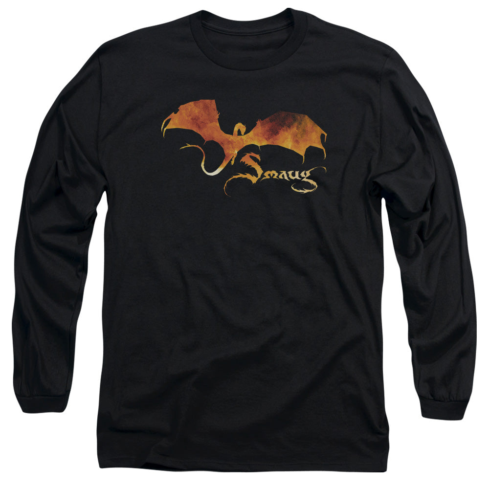 The Hobbit Smaug On Fire Long Sleeve T-Shirt