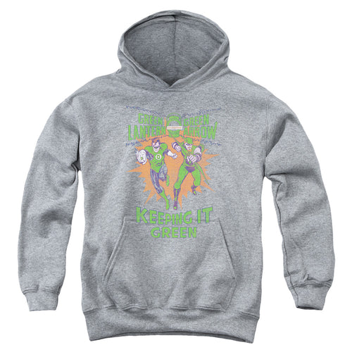 Green Lantern Keeping It Green Youth Hoodie