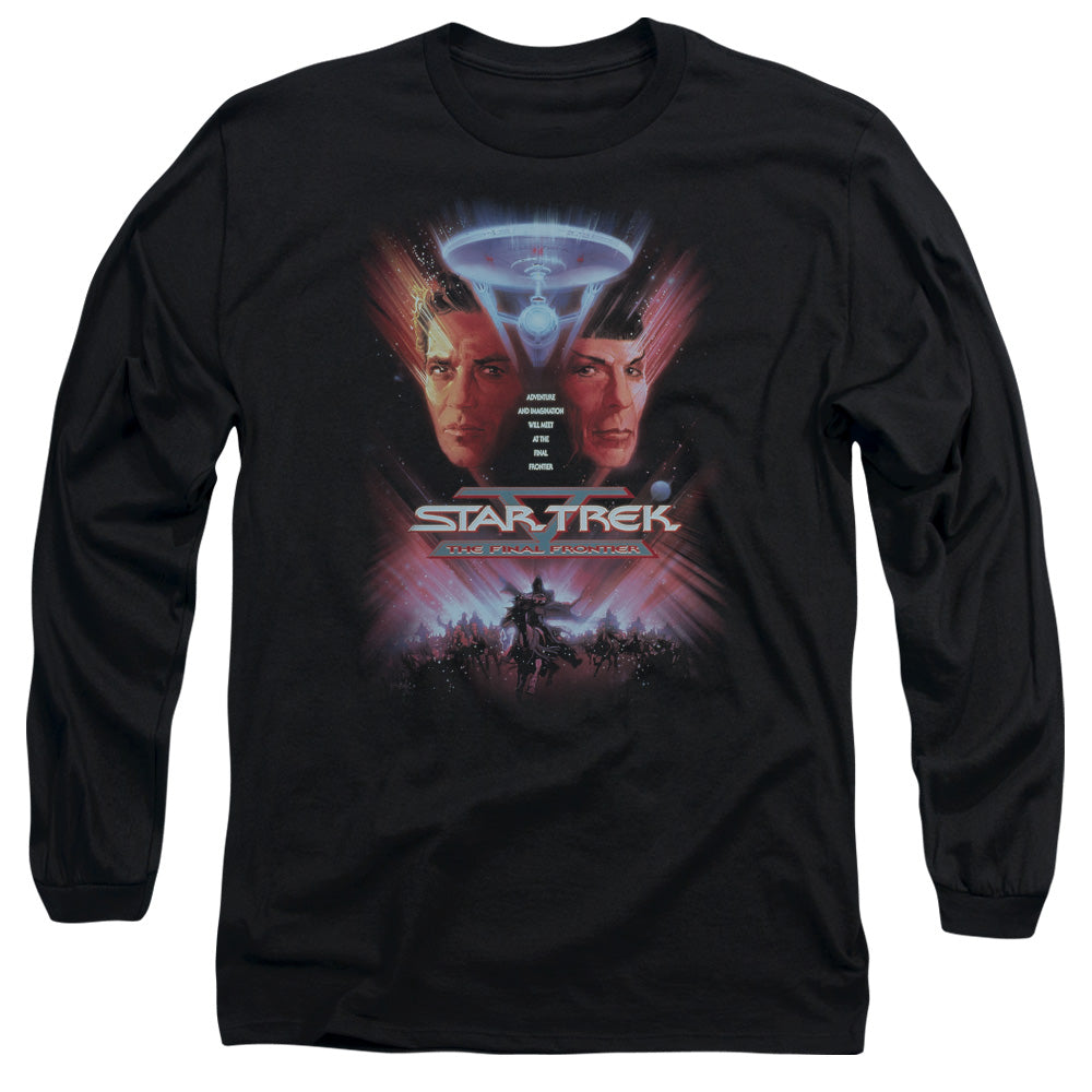 Star Trek The Final Frontier Poster Long Sleeve T-Shirt