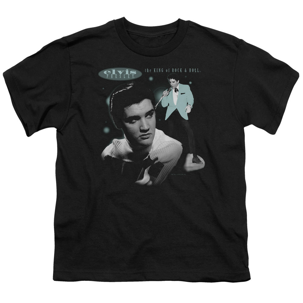 Elvis Presley Teal Portrait Youth/Toddler T-Shirt