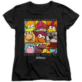 Fraggle Rock Squared Womens T-Shirt