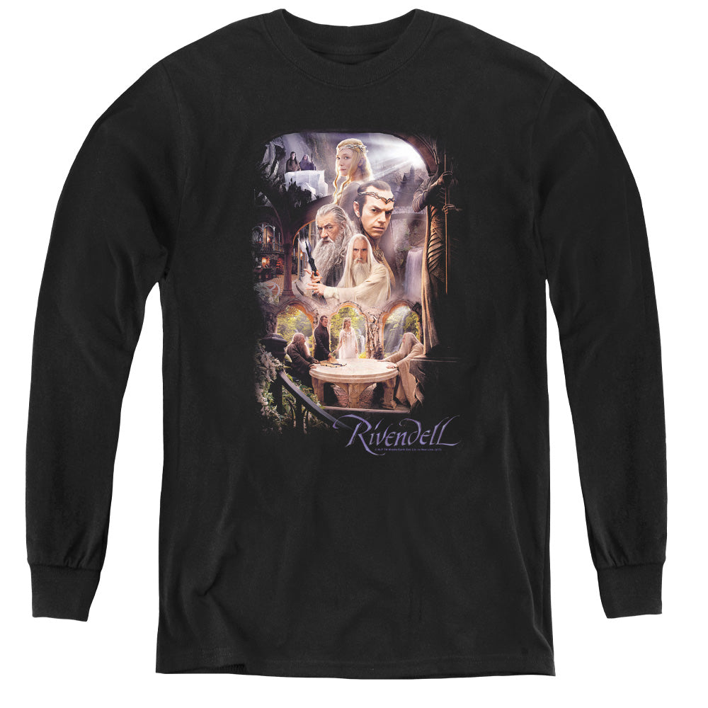 The Hobbit Rivendell Youth Long Sleeve T-Shirt