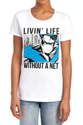 Batman Without A Net Womens T-Shirt