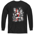 Batman Bad Gals Bw Youth Long Sleeve T-Shirt