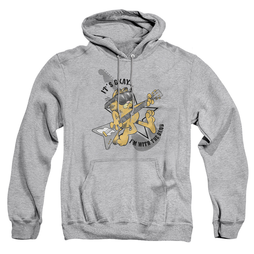Garfield Im With The Band Pullover Hoodie