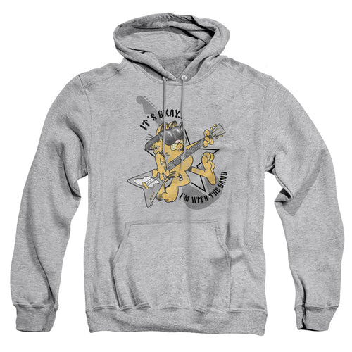Garfield Im With The Band Pullover Hoodie