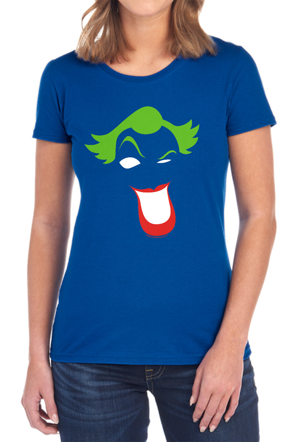 Batman Joker Simplified Womens T-Shirt
