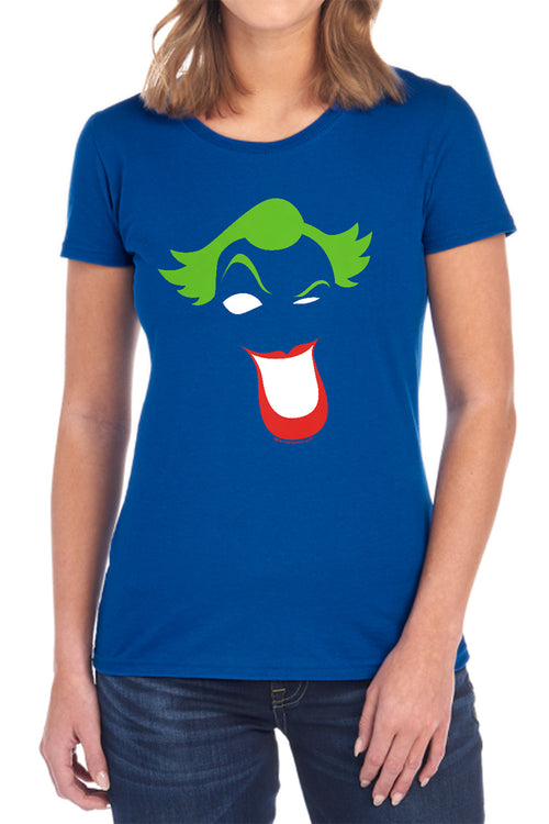 Batman Joker Simplified Womens T-Shirt