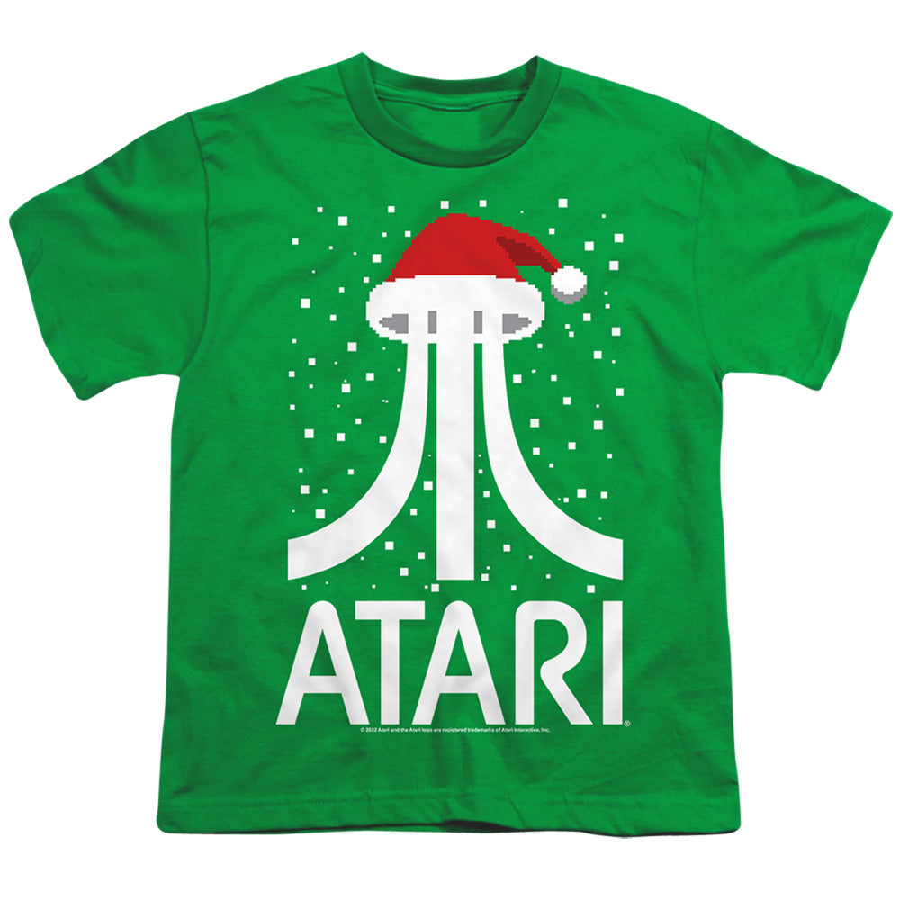Atari Santa Hat Green Youth/Toddler T-Shirt
