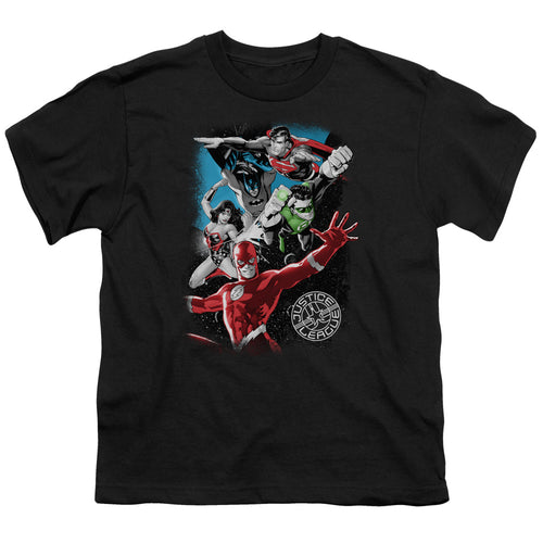Justice League Galactic Attack Youth/Toddler T-Shirt