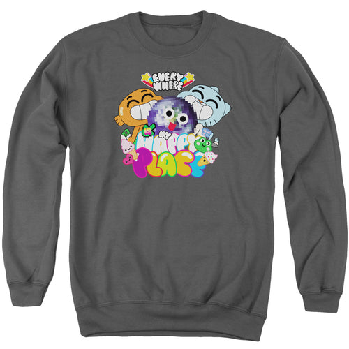 The Amazing World of Gumball Happy Place Crewneck Sweatshirt