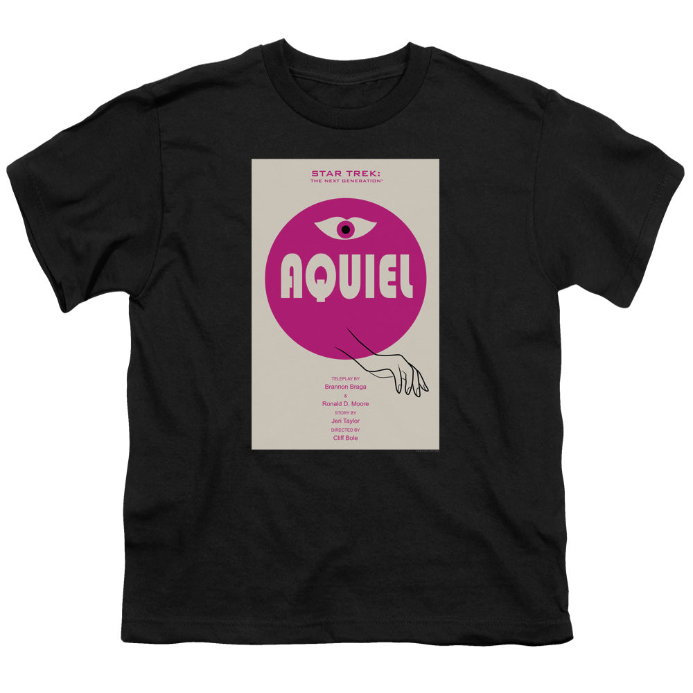 Star Trek Aquiel Black Youth/Toddler T-Shirt