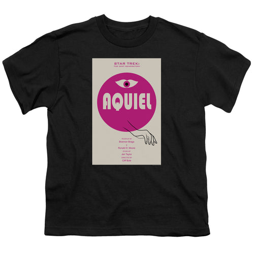 Star Trek Aquiel Black Youth/Toddler T-Shirt