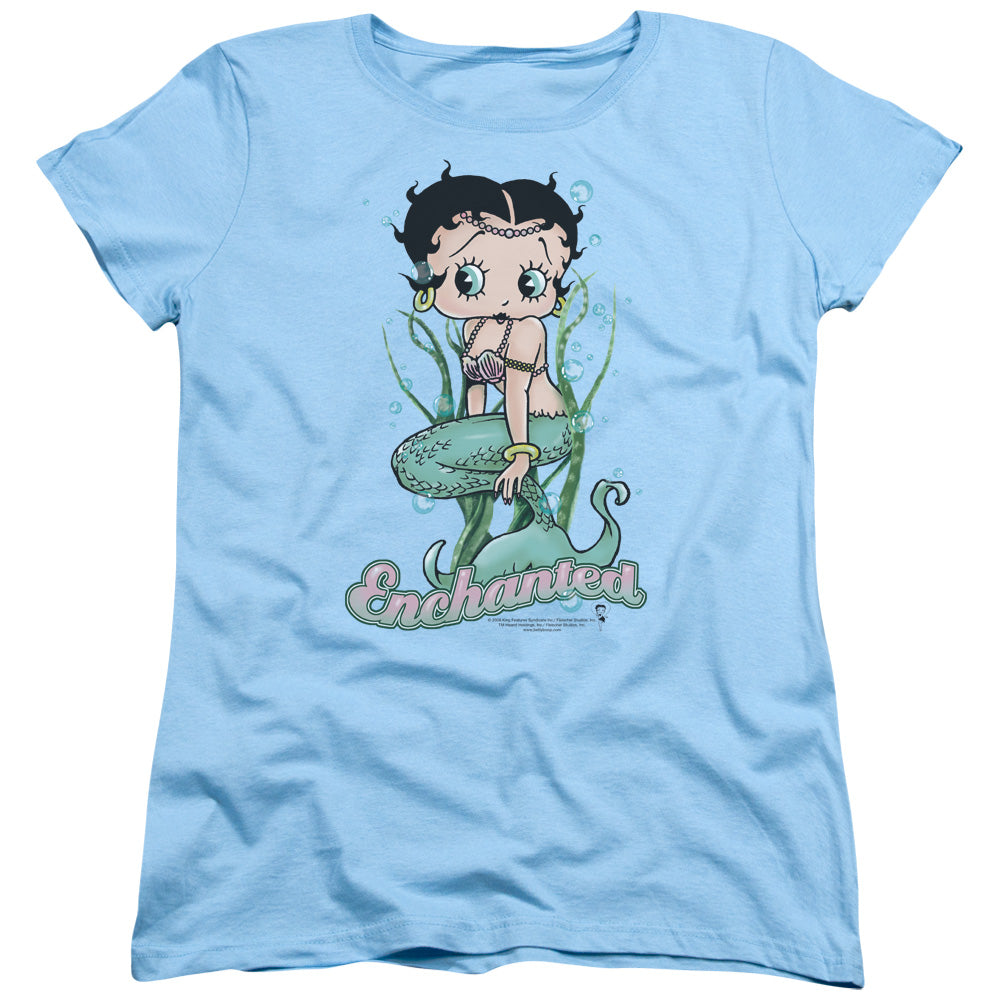 Betty Boop Enchanted Boop Womens T-Shirt