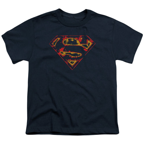 Superman Super Distressed Youth/Toddler T-Shirt