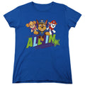 Paw Patrol All in Womens T-Shirt