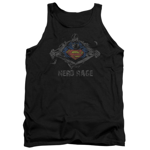 Superman Nerd Rage Tank Top