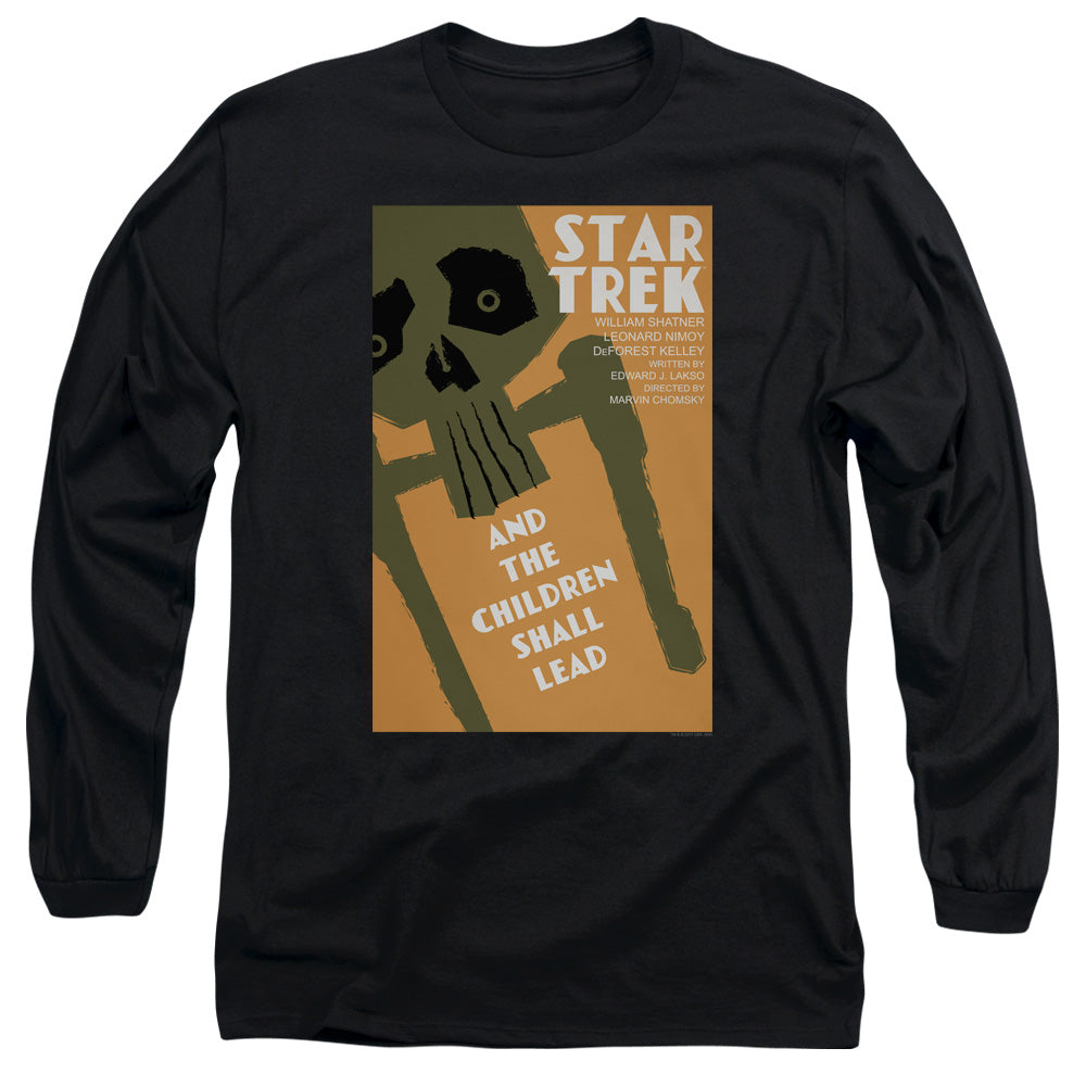 Star Trek Juan Ortiz And the Children Shall Lead Black Long Sleeve T-Shirt