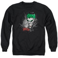 Batman Joker Sprays The City Crewneck Sweatshirt