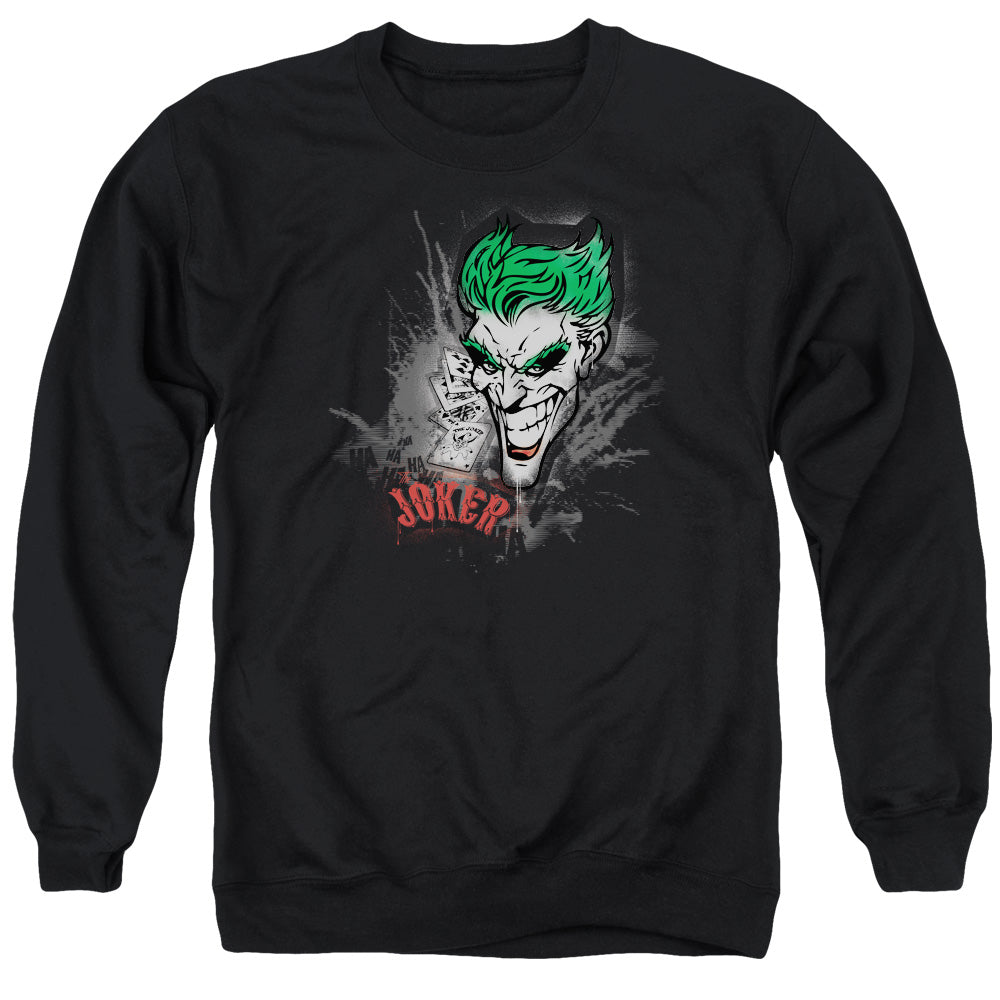 Batman Joker Sprays The City Crewneck Sweatshirt