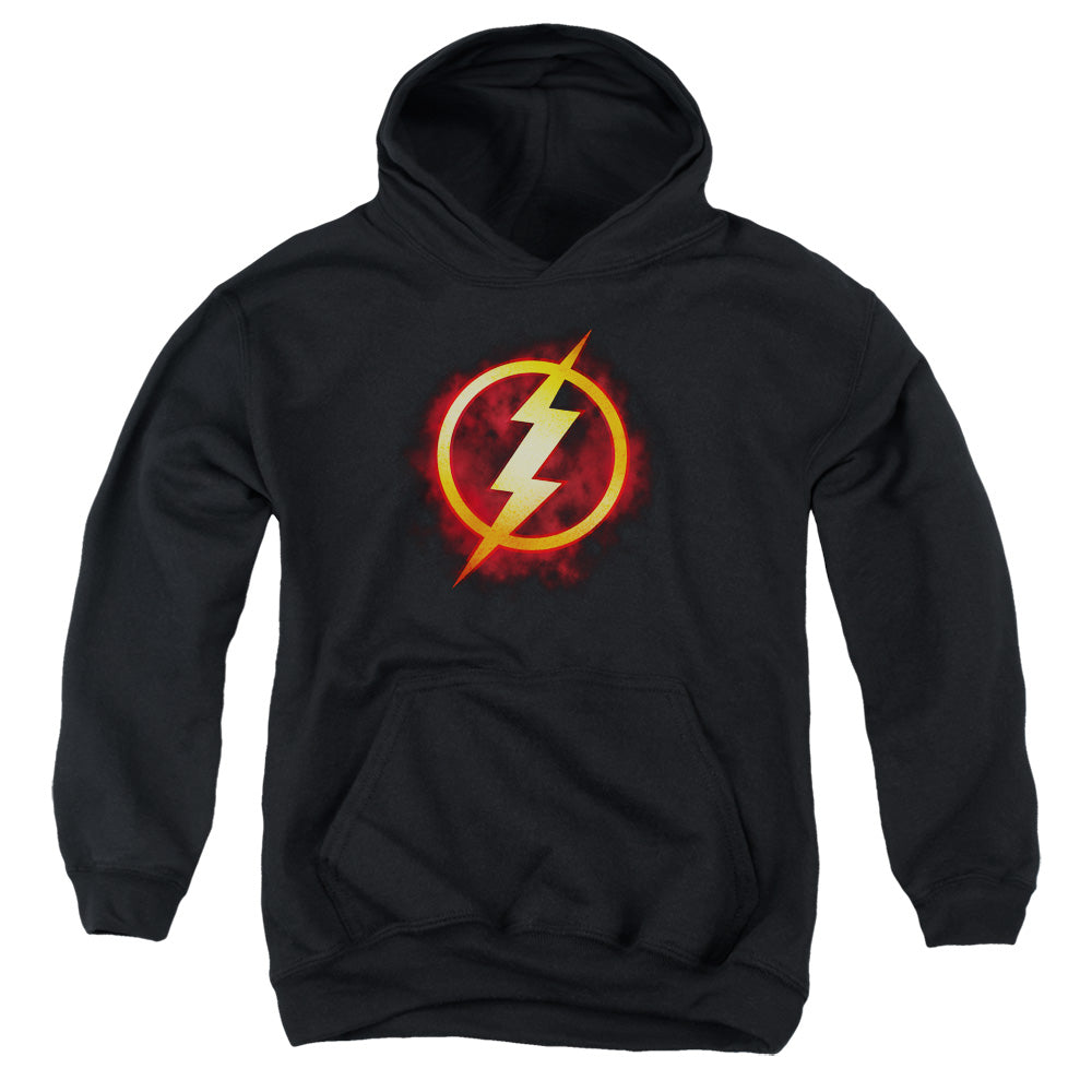 Justice League Flash Title Youth Hoodie