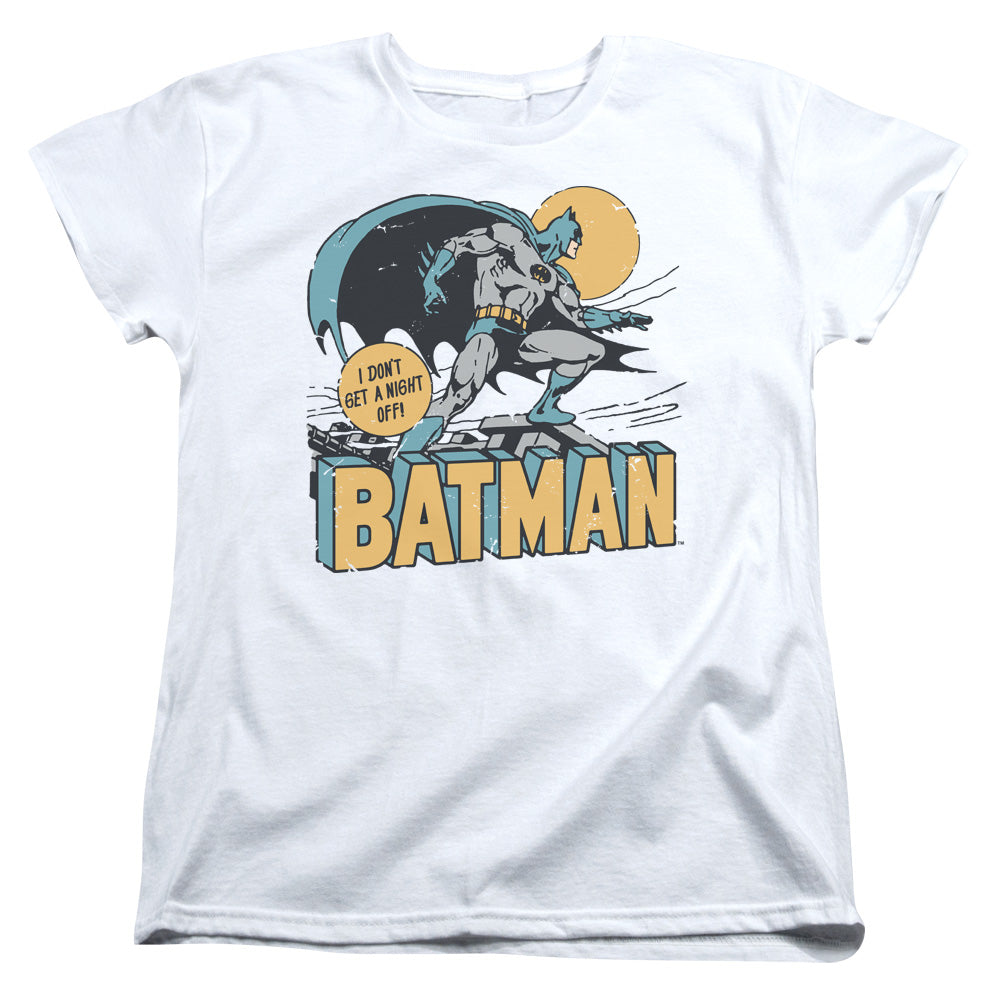 DC Comics Night Off Womens T-Shirt