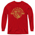 Dungeons & Dragons Year of the Dragon Gold Beast Youth Long Sleeve T-Shirt