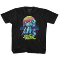 Street Fighter Synthwave Fighter Youth/Toddler T-Shirt