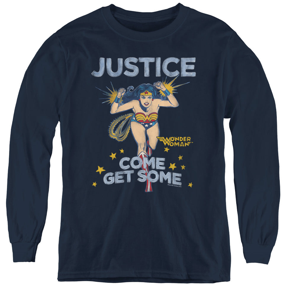 Wonder Woman Get Some Youth Long Sleeve T-Shirt
