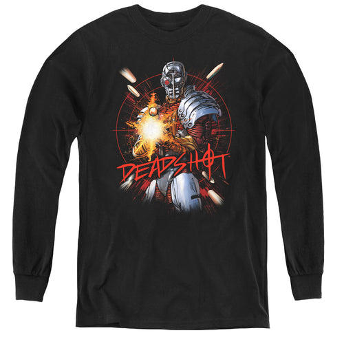 Justice League Deadshot Youth Long Sleeve T-Shirt